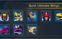 ACCOUNT DMO OMEGAMON A0X 119 EGGS 5/5