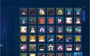 ACCOUNT DMO OMEGAMON A0X 119 EGGS 5/5