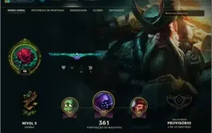 conta de lol (league of legends)  platina s7 nas duas filas