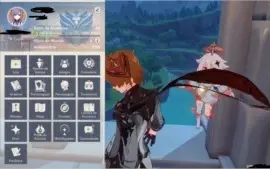 Genshin AR46 CHILDE+DILUC+VENTI+KEQING lvl 80