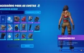 Conta Fortnite com 5 Skins e 100 Vbucks