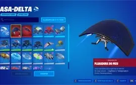 Conta Fortnite com 5 Skins e 100 Vbucks