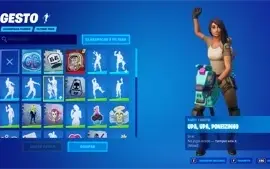 Conta Fortnite com 5 Skins e 100 Vbucks