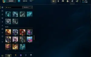 Conta league of legends