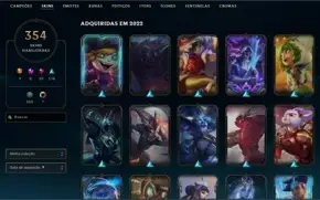 Conta league of legends