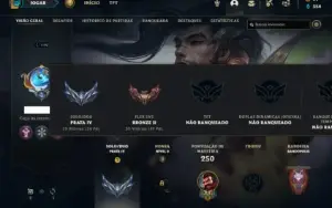 Conta Prata 4 com 130 Champs e 97 Skins ( MAIN JG )