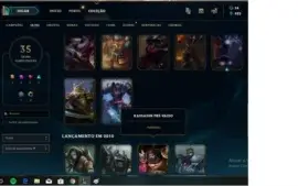 Conta super barata,muitas 35 skins 90 champs ez pulsifire
