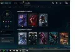 Conta super barata,muitas 35 skins 90 champs ez pulsifire