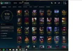 Conta super barata,muitas 35 skins 90 champs ez pulsifire