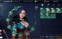 Mir4 Conta server novo EU 61 com pet VERMELHO