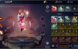 Mir4 Conta server novo EU 61 com pet VERMELHO