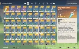 Qiqi +5 orgulho celestial +5 e SR+4