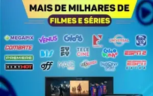IPTV - Canais, filmes e series