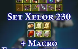 Wakfu Ogrest - Set Xelor 230 Farm Fenda + Macro farm auto
