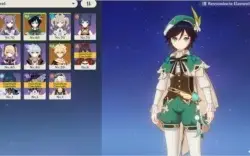 Keqing Constelation 1 + Venti + 2 5* weapon