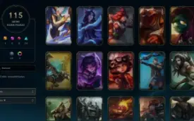 Conta De 2012 Mestre 115 Skins
