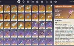 Conta AR 60 Zhongli C6, Itto c6, 26x5star  + 21 Armas 5star