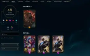 Conta League of Legends Full Acesso - 119 Champs e 48 Skins