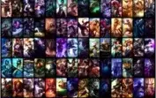 Conta lv 30 ouro V com 124 campeões e 57 skins