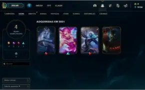 Conta de league of legends (sem elo)