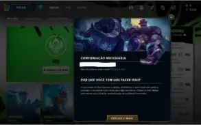 Conta de league of legends (sem elo)