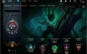 Conta LOL de 2013 varias skins vitoriosas