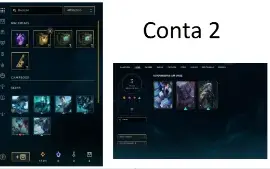 Contas com Nick + Unranked