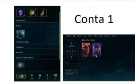Contas com Nick + Unranked