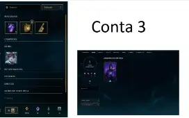 Contas com Nick + Unranked