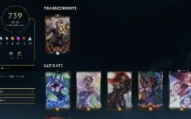 Conta LoL, Lvl:1639 Diamante, Kaisa Imortalizada + 740 skins
