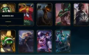 Conta League of Legends com Rammus Rei