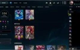 CONTA DE LEAGUE OF LEGENDS