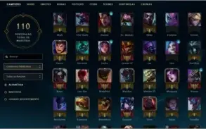 Conta League of Legends  Platina 2