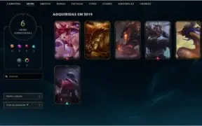 Conta League of Legends  Platina 2