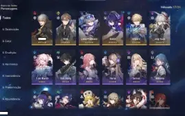 Star Rail - Seele, Jing Yuan, Silver Wolf, Welt e Gepard