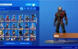 CONTA FORTNITE TEMPORADA 3 ATÉ A ATUAL MAIS SW LV 130