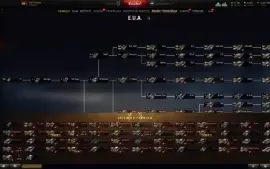 Conta World of Tanks com todos os tier 10, 263 tanques