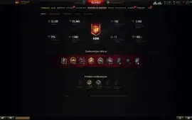Conta World of Tanks com todos os tier 10, 263 tanques