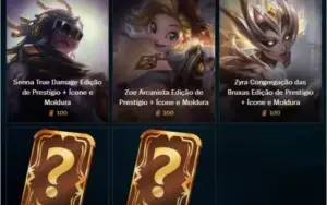 Skin Pontos de Prestígio