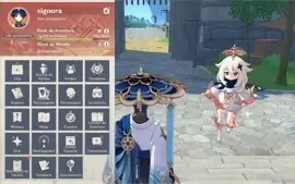 Conta genshin wanderer/andarilho + qiqi + 4 *