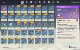 Conta genshin wanderer/andarilho + qiqi + 4 *