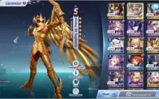 Saint Seiya Awakening A-25 com 12 S diferentes
