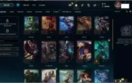 Conta League of Legends Platina 1