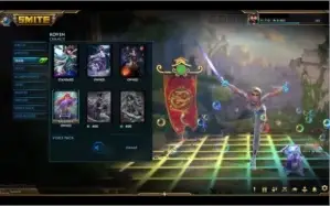 CONTA SMITE lvl 155 com SKINS RARAS, Limitadas e EXCLUSIVAS