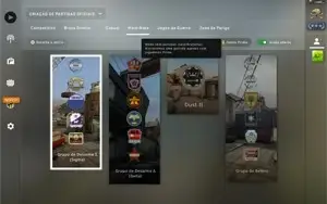 CONTA SMURF CSGO com PRIME no OURO 1