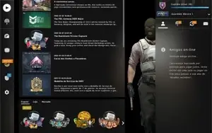 Conta de CSGO 14 anos steam 10 medalhas main