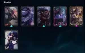 LoL acc Platina 4, lvl 347, Main Diana