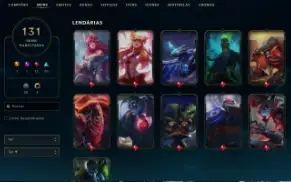 Conta De League Of Legends Lvl 174 Criada Em 2012