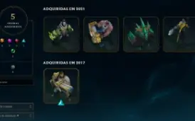 Conta De League Of Legends Lvl 174 Criada Em 2012