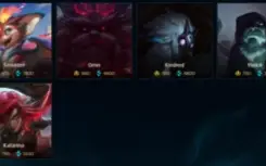 Conta lol - E1 Solo - D3 Flex - 63 Skins